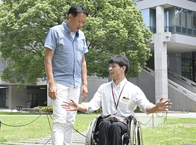 桜井智野風先生と馬場選手