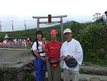 [写真]登山メンバー