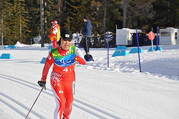 [写真]トップを快走する太田渉子選手